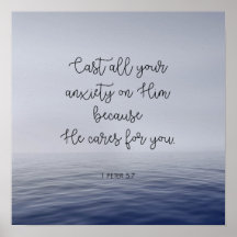 Släng all din oro på honom