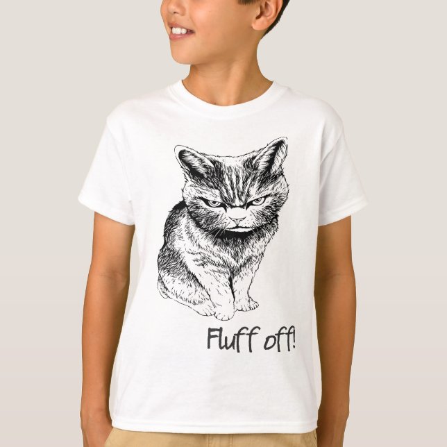 Slang av katt t shirt (Framsida)