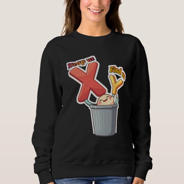 Släng din exs elaka citat t shirt (Framsida)