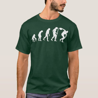 Släng Discobolus-discus genom evolutionsdiskuskure T Shirt