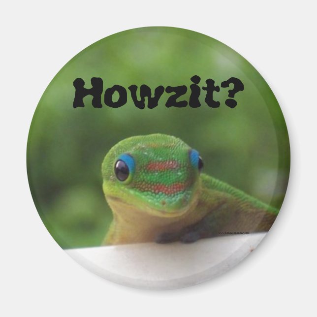 Slang Expressions Howzit Magnet (Framsidan)