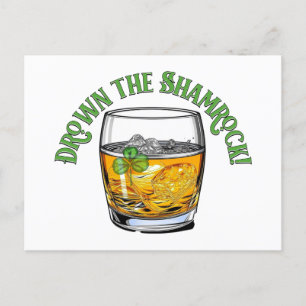 Släng Shamrock Sheelahs dag Vykort