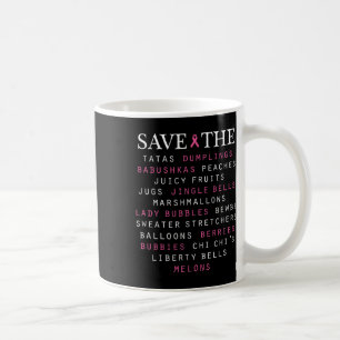 Slang Terms of Breast Cancer Awareness Kaffemugg