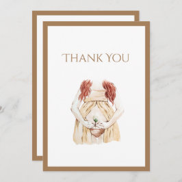 Slangare för spädbarn i Mamma till får-barn Tack Kort