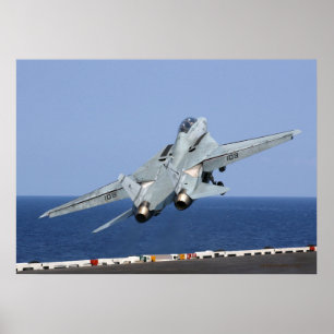 Slangbågar F14 in i himmlen Poster