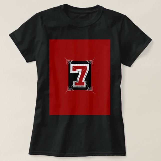 Slangslott 1 Kant 7 T Shirt (Design framsida)