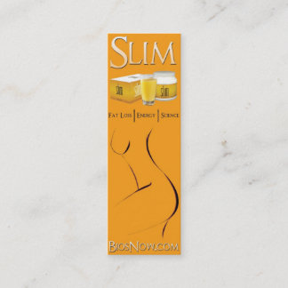 Slank visitkort för Biosliv