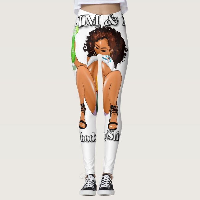 Slanka Ziffany & Mar Leggings (Framsida)