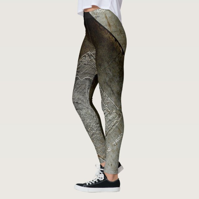 Slankt fodra Grunge 3 Leggings (Vänster)