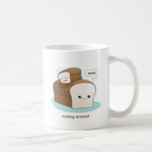 Släntra omkring kaffemugg
