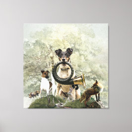 Släoth Fox Terrier Tapestry Canvastryck