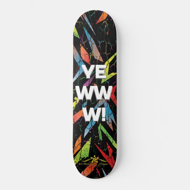 SLAP 3/10 MINI SKATEBOARD BRÄDA 18,5 CM (Framsida)