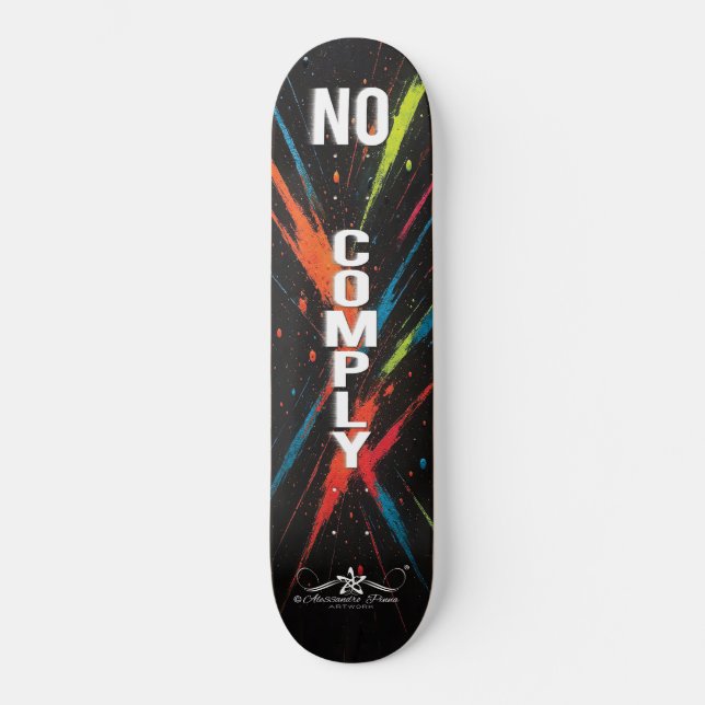 SLAP 7/10 MINI SKATEBOARD BRÄDA 18,5 CM (Framsida)
