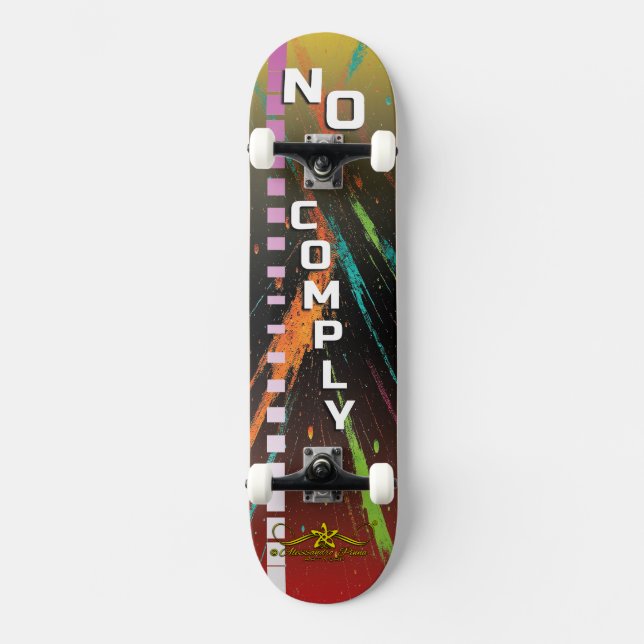 SLAP 8/10 MINI SKATEBOARD BRÄDA 18,5 CM (Framsida)