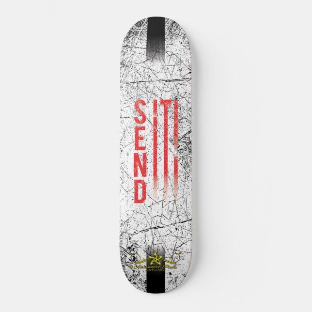SLAP 9/10 MINI SKATEBOARD BRÄDA 18,5 CM (Framsida)