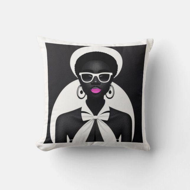 släpa med din Black Girl-kusin Kudde (Framsida)
