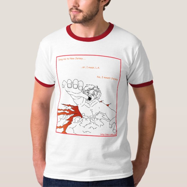 Släpa mig (kortärmaden) tee (Framsida)