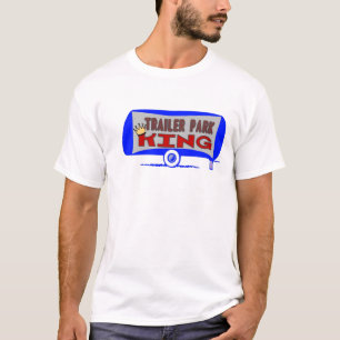 Släpet parkerar kung tee shirt