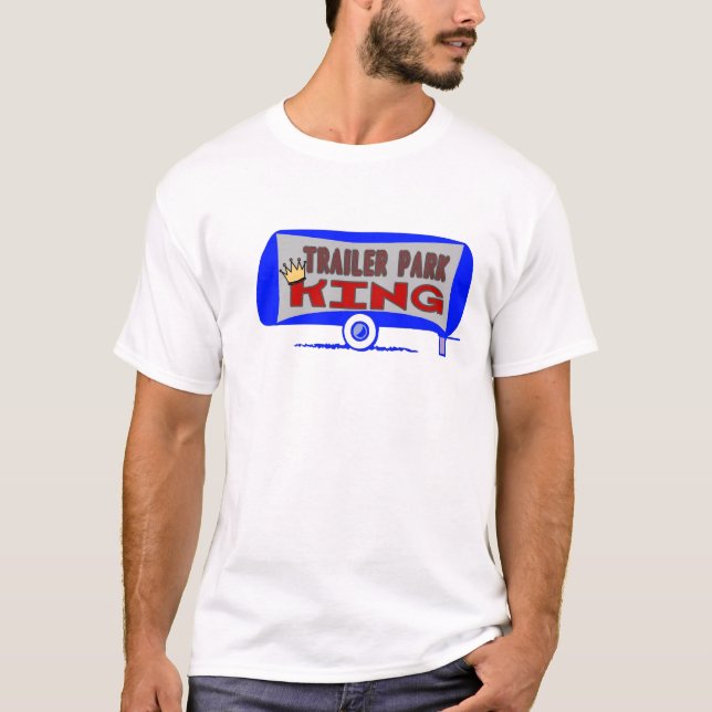Släpet parkerar kung tee shirt (Framsida)