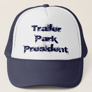 Släpet parkerar presidenthatten keps