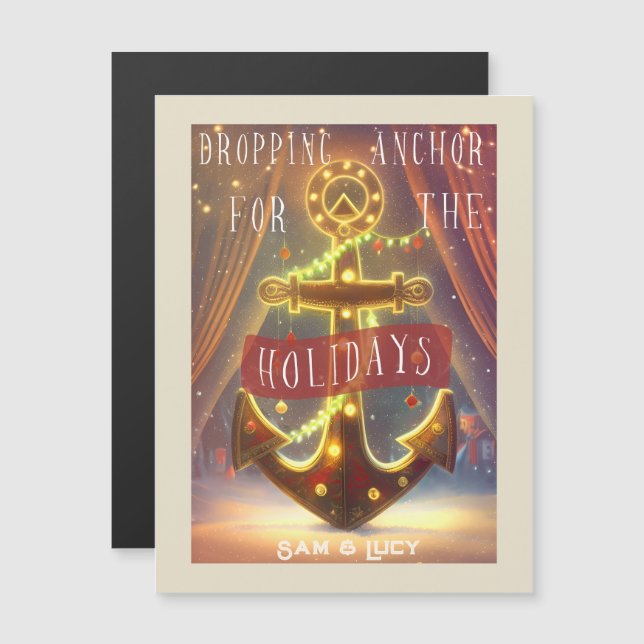 Släpp ankare för helgdagarna (Fram/baksida)