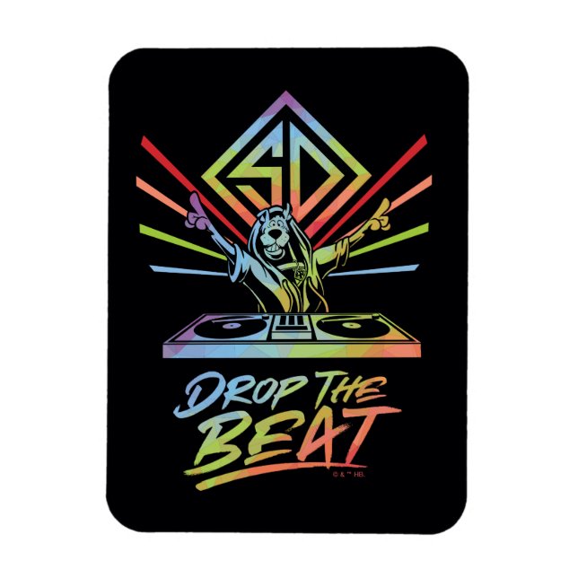 Släpp Beat: DJ Scooby-Doo Magnet (Vertikal)