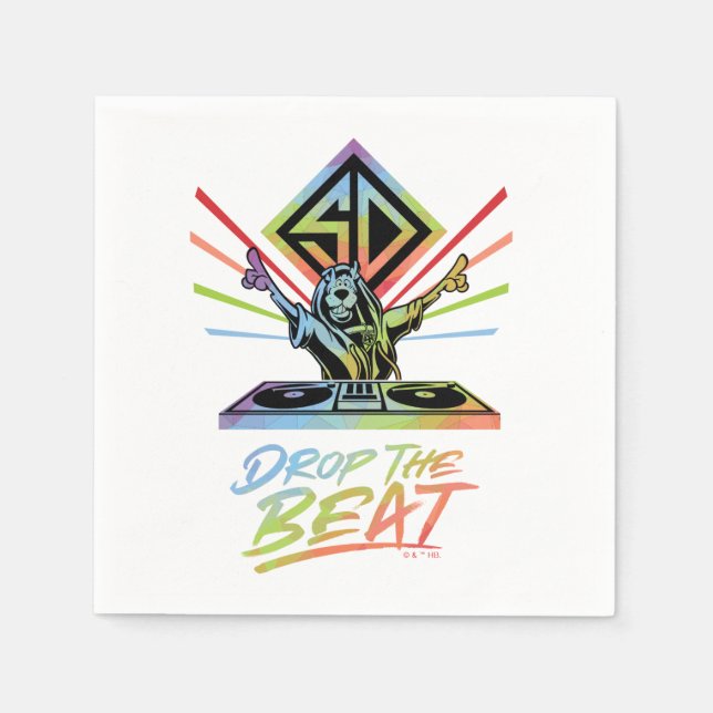 Släpp Beat: DJ Scooby-Doo Pappersservett (Framsidan)