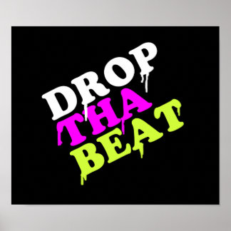 Släpp Beat-Poster | Ibiza House Music Gifts Poster