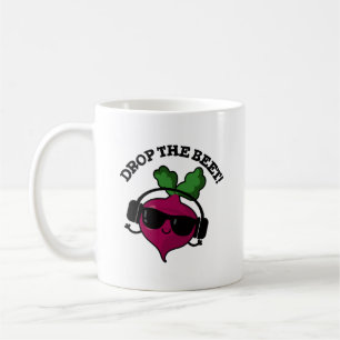 Släpp Beet Funny Music Veggie Pun Kaffemugg