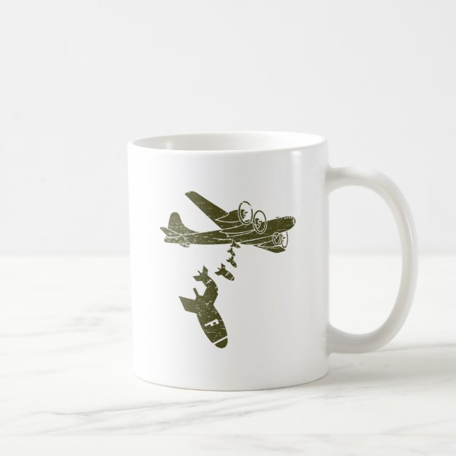Släpp bomber kaffemugg (Höger)