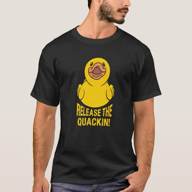 Släpp citatet för ett Anka T Shirt (Framsida)