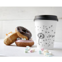 Släpp, dandelionfrön som flödar i vinden