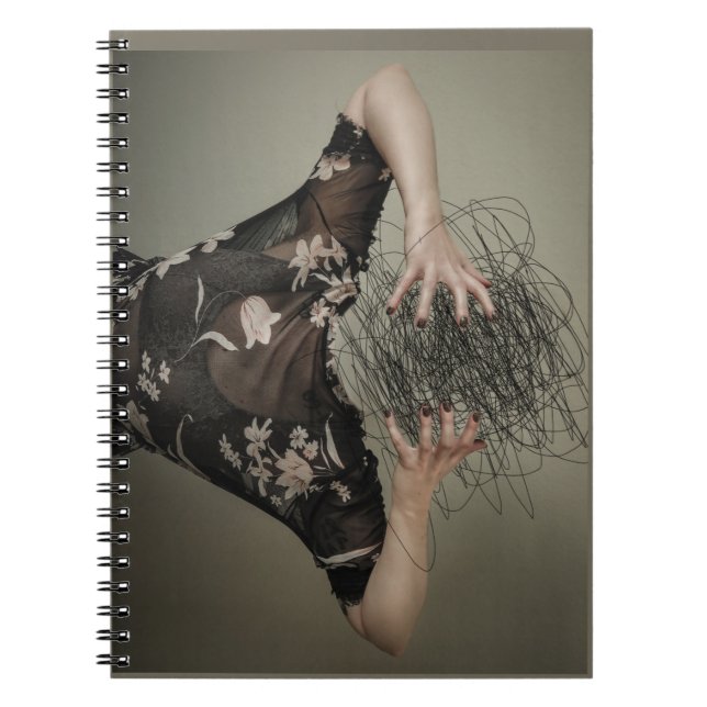 Släpp den bärbara datorn Chaos Journal Anteckningsbok (Framsidan)