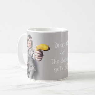 Släpp den eller få den. kaffemugg