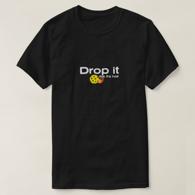Släpp den som dess Hett T Shirt (Design framsida)