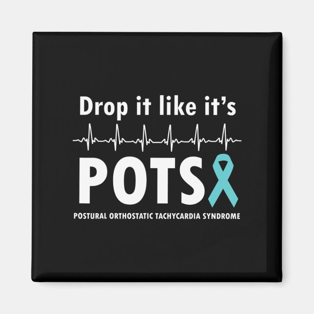 Släpp den som om den är POTS T-Shirt2 Magnet (Framsidan)