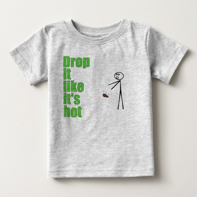 Släpp det som om det är hett t-shirt (Framsida)