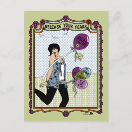 Släpp din rädsla_A_-vykort Vykort