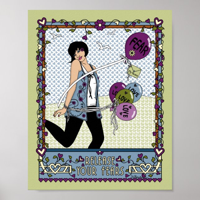 Släpp dina farhågor_A_8x10-Poster Poster (Framsidan)