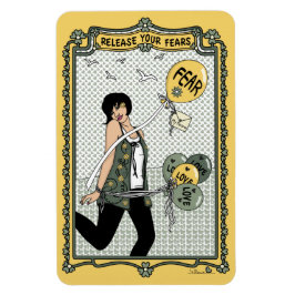 Släpp dina farhågor_C_4x6-kylskåp Magnet