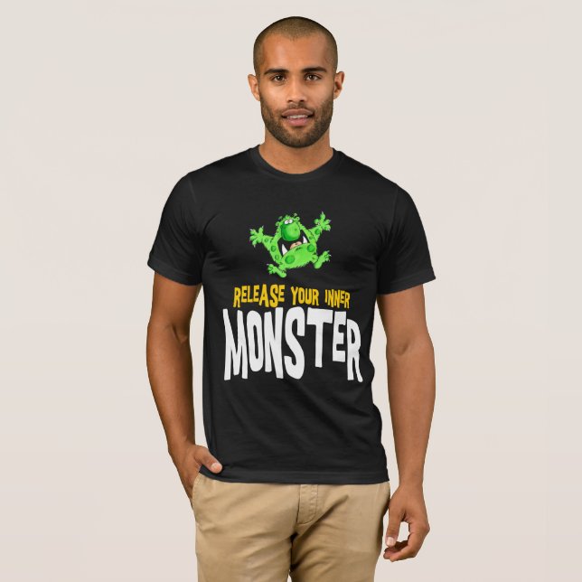 Släpp ditt inre monster tröja (Hel framsida)