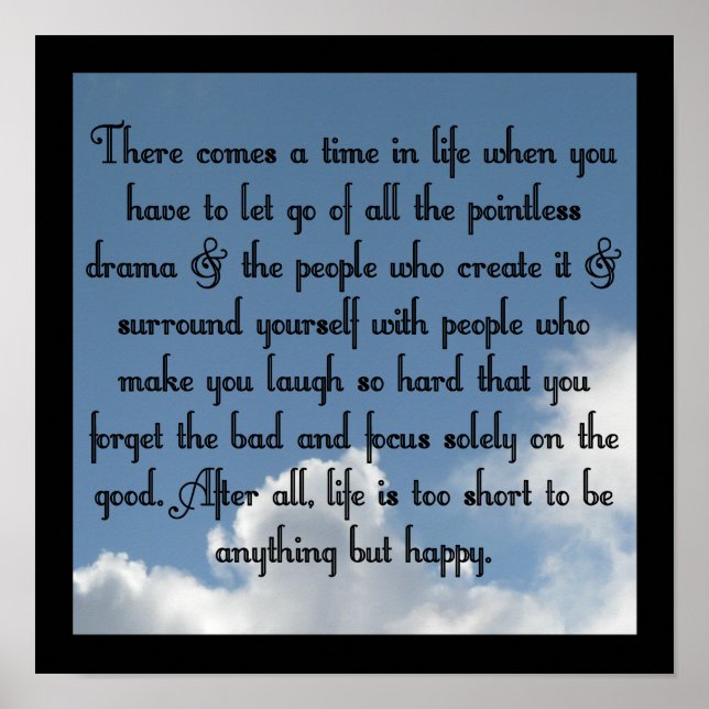 Släpp dramat poster (Framsidan)