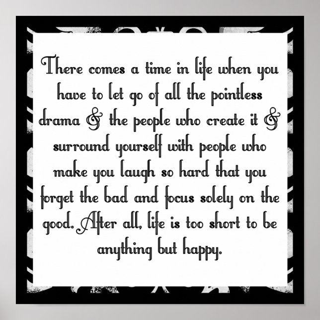 Släpp dramat poster (Framsidan)