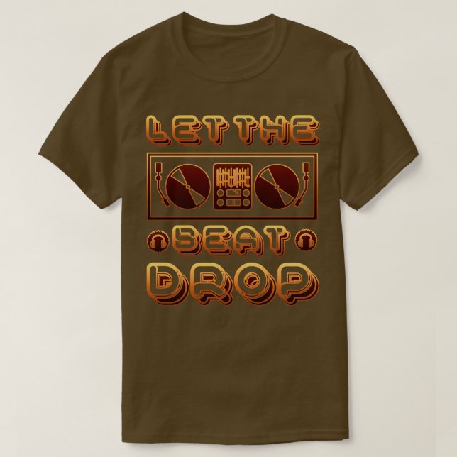 Släpp droppen t shirt (Design framsida)