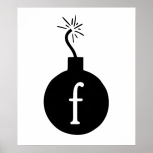 Släpp F-bomben Poster