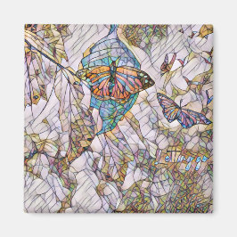 Släpp fjärilsmagnet magnet