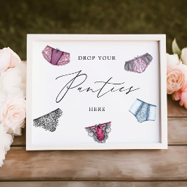Släpp Fransken Lingerie-Möhippan Fototryck