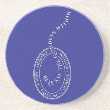 Släpp gudinna inom Sandstone-Underlägg