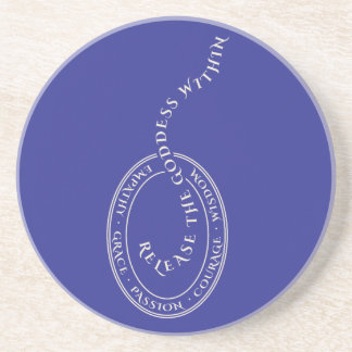 Släpp gudinna inom Sandstone-Underlägg Underlägg