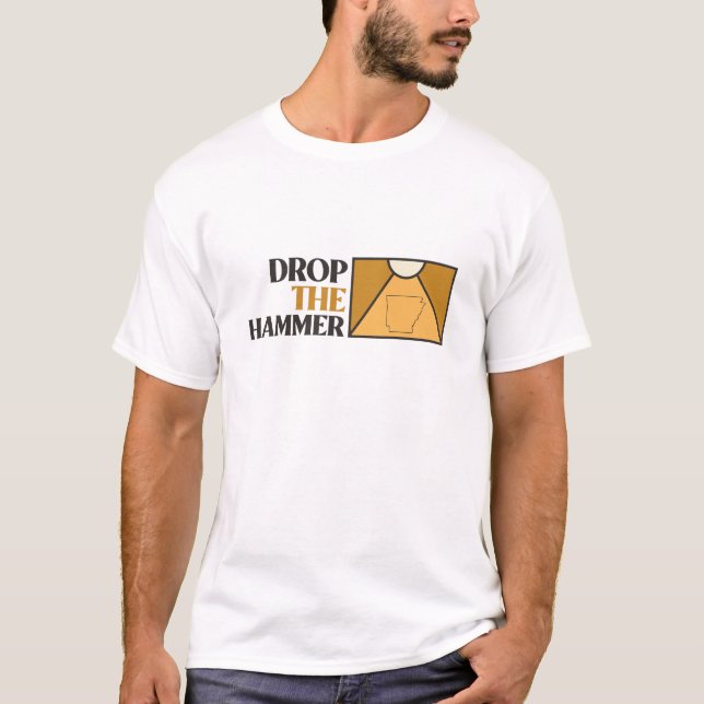 Släpp Hammer Bentonville MTB-spåret T Shirt (Framsida)